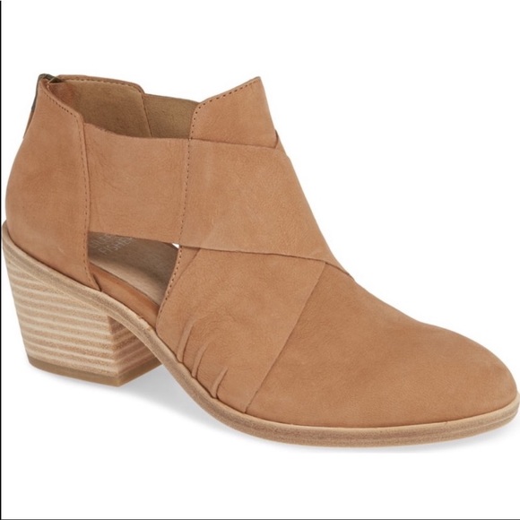 Eileen Fisher Walt Nubuck Booties - Picture 2 of 9